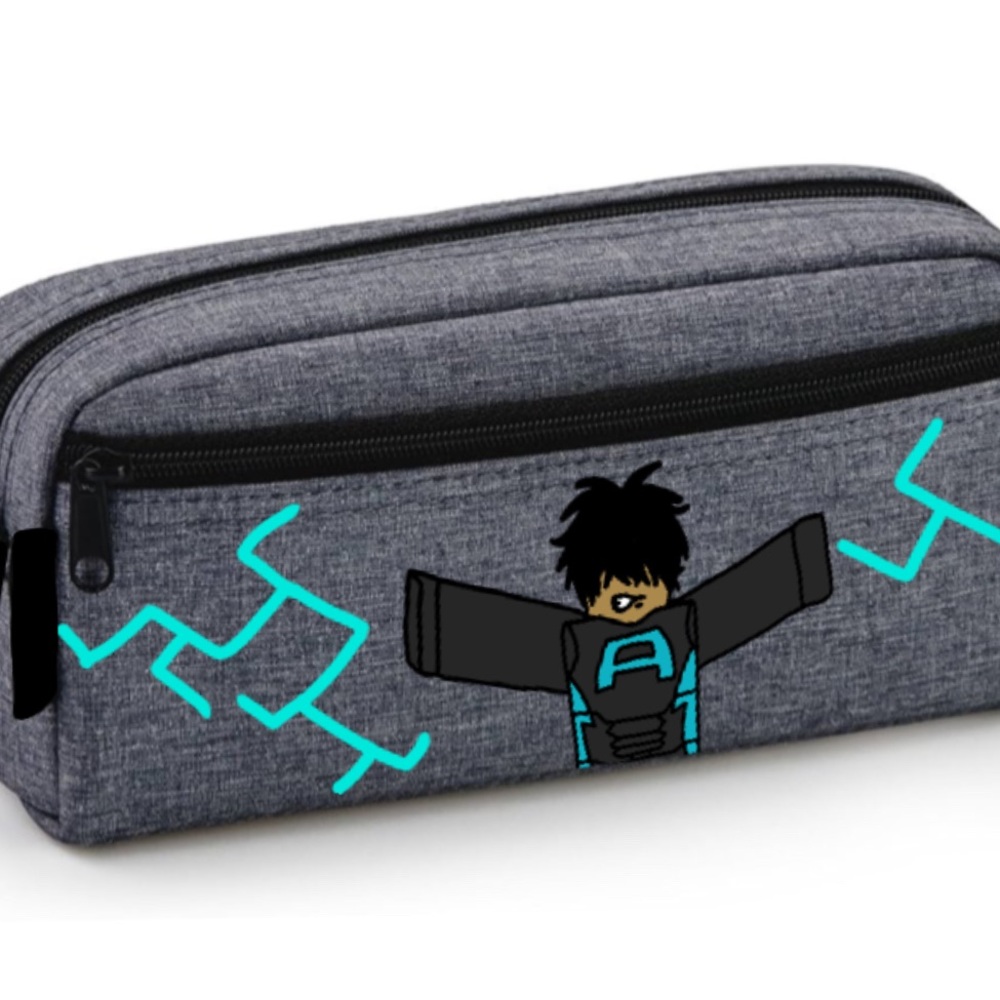 Roblox Black School Pencil Case - Kids